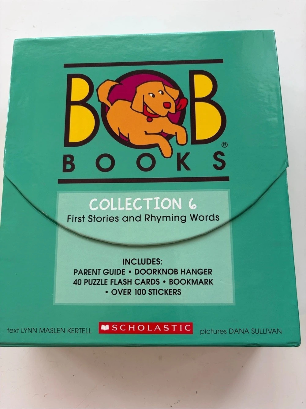 Scholastic Bob Books Collection 6: First Stories and Rhyming Words Learning Set